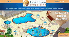 Desktop Screenshot of lakehuroncampground.com