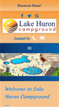 Mobile Screenshot of lakehuroncampground.com